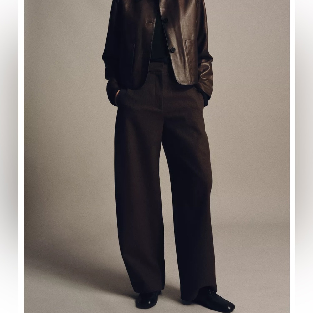 Zara Balloon Striped Pant